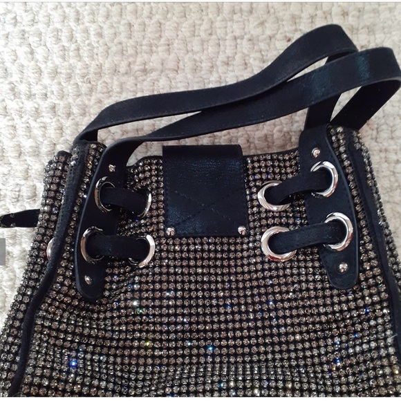 ‼️WOW‼️CRYSTAL Rhinestone JIMMY CHOO BAG‼️EUC ! LIMITED EDITION‼️ - Picture 9 of 16